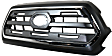 Grille Assembly, Chrome Shell with Painted Black Insert, Limited Model, 6 Cyl., 3.5L Engine