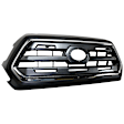 Grille Assembly, Chrome Shell with Painted Black Insert, Limited Model, 6 Cyl., 3.5L Engine, CAPA CERTIFIED