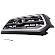 Grille, Chrome Shell with Painted Black Insert, SR5 Model, CAPA CERTIFIED