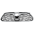 Grille Black Shell with Chrome Insert CAPA Certified