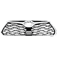 Grille Black Shell with Chrome Insert CAPA Certified