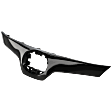 Hatchback Grille Painted Black CAPA Certified