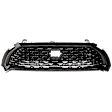 Grille Textured Black Shell with Textured Gray Insert