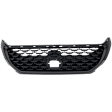 Grille Textured Black Shell with Textured Gray Insert CAPA Certified