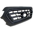 Upper Grille, Primed Black Shell and Insert, SR Model, USA Built Vehicle