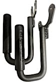 RT27061 Grab Handle, Steel and Rubber, Black
