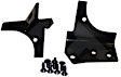 RT28001 Windshield Light Mount Bracket - Black, Steel, Direct Fit