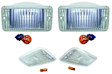 RT28015 Driver and Passenger Side Parking Light, With bulb(s)