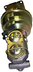 1977 Jeep CJ5 - Heavy Duty Dual Diaphragm Brake Booster with 1in. Bore Master Cylinder, Designed for Stock Applications, New