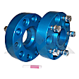 RT32004 Wheel Spacer - Blue, Aluminum, Direct Fit, Set of 2
