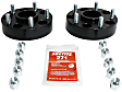RT32013 Wheel Spacer - Anodized Black, Aluminum, Direct Fit, Set of 2
