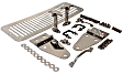 1978 Jeep CJ7 - Hood Trim Kit - Polished, Stainless Steel, Direct Fit, Kit