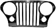 RT34086 OE Replacement Series Grille Polished