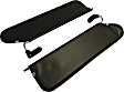 RT52001 Sun Visor, Black, Direct Fit, Set of 2, RT Off-Road Sun Visor