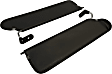 RT52002 Sun Visor, Agate, Direct Fit, Set of 2, RT Off-Road Sun Visor