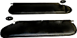RT52004 Sun Visor, Black, Vinyl, Direct Fit, Set of 2