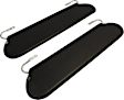 1983 Jeep CJ7 - Sun Visor, Black, RT Off-Road Sun Visor - Driver and Passenger Side