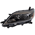Driver Side Headlight, with Bulb, Halogen, SE Model, with LED DRL, CAPA Certified