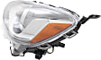 Driver Side Headlight, with Bulb, Halogen, Clear Lens, 4 Cyl., 1.5L Engine