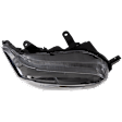 Passenger Side Headlight, with Bulb(s), Halogen, For Models with LED Daytime Running Lights and LED Fog Lights