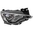 Passenger Side Headlight, without Bulb, Halogen, Base/L/LE/XLE Models, 4 Cyl., 1.5L Engine