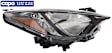 Passenger Side Headlight, without Bulb, Halogen, Base/L/LE/XLE Models, 4 Cyl., 1.5L Engine, CAPA Certified