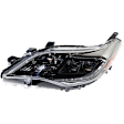 Driver Side Headlight, without Bulb, HID/Xenon, Clear Lens