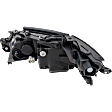 Passenger Side LED Headlight, With bulb(s), OE Replacement