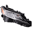 Passenger Side Headlight, with Bulb, LED, Clear Lens