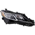 Passenger Side Headlight, with Bulb, LED, Clear Lens, CAPA Certified