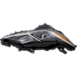 Passenger Side Headlight, with Bulb, LED, Clear Lens, CAPA Certified