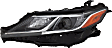 Driver Side Headlight, with Bulb, LED, Clear Lens