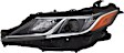 Driver Side Headlight, with Bulb, LED, Clear Lens, CAPA Certified
