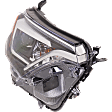 Passenger Side Headlight, with Bulb, LED, Clear Lens, 4 Cyl., 2.5L Engine
