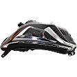 Driver Side Headlight, with Bulb, LED, Clear Lens, 4 Cyl., 2.5L Engine