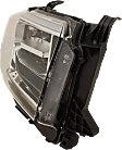 Passenger Side Headlight, with Bulb, LED, Clear Lens