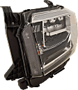 Driver Side Headlight, with Bulb, LED, Clear Lens