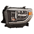 Driver Side Headlight, with Bulb, LED, Clear Lens, CAPA Certified