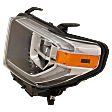 Driver Side Headlight, with Bulb, LED, Clear Lens, CAPA Certified