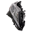 Passenger Side Headlight, with Bulb, Halogen, Clear Lens, 4 Cyl., 2.5L Engine, CAPA Certified