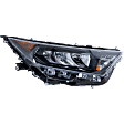 2019-2022 Toyota RAV4 - Passenger Side Headlight, with Bulb, LED, Clear Lens, CAPA Certified