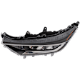 2019-2021 Toyota RAV4 - Driver Side Headlight, with Bulb, LED, Clear Lens