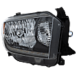 Driver and Passenger Side Headlights, with Bulbs, LED, Clear Lens