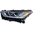 Driver Side Headlight, with Bulb, LED, Clear Lens