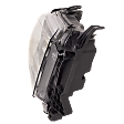 Passenger Side Headlight, with Bulb, LED, Clear Lens