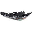 Passenger Side Headlight, without Bulb, LED, Clear Lens