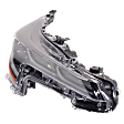 Passenger Side Headlight, without Bulb, LED, Clear Lens, CAPA Certified