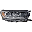 Passenger Side Headlight, with Bulb, Halogen, Clear Lens