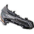 2020-2022 Toyota Corolla - Passenger Side Headlight, with Bulb, LED, Clear Lens