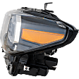 Driver Side Headlight, with Bulb, LED, Clear Lens, CAPA Certified